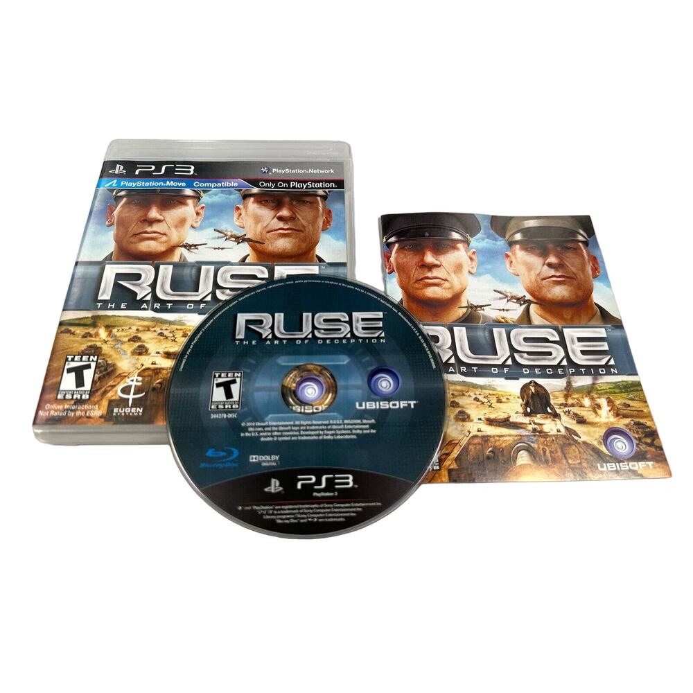 R.U.S.E. (Sony PlayStation 3, 2010) Complete, Tested